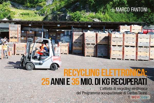Marco Fantoni Recycling elettronica