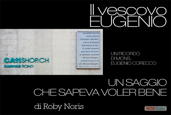 Roby Noris Il vescovo Corecco